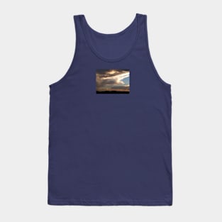 Gold swirl of light Tank Top